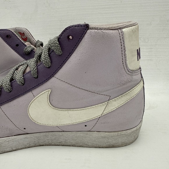 Nike Blazer High 317808-511 Women Purple/White Athletic Sneaker 2009 Size US 9 - Picture 6 of 16